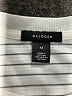 Halogen Stripes Ivory Short Sleeve T-Shirt Size XL - photo 7