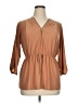 Coco & Shay Tan 3/4 Sleeve Blouse Size 1X - photo 1