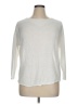 INC International Concepts White Pullover Sweater Size 1X - photo 1