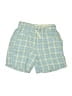 Crewcuts Plaid Blue Board Shorts Size 7 - photo 1