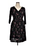 Gilli Floral Black Casual Dress Size XL - photo 1