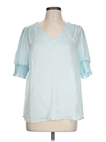 Lucky & Coco Short Sleeve Blouse (view 1)