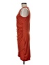 Olivia Grey Solid Orange Cocktail Dress Size M - photo 5