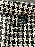 Shein 100% Polyester Houndstooth Black Blazer Size 4 - photo 6