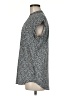Express Gray Short Sleeve Blouse Size M - photo 5
