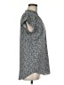 Express Gray Short Sleeve Blouse Size M - photo 4