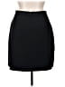 Anne Klein Solid Black Formal Skirt Size 14 - photo 2