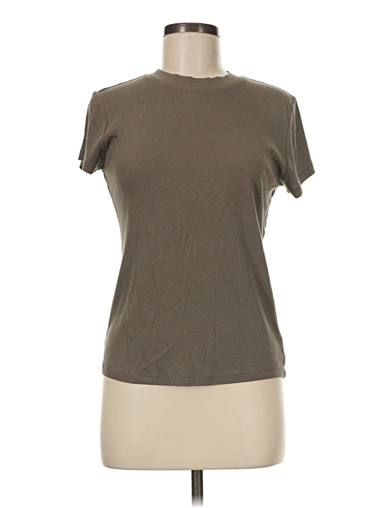 Pre-owned A New Day Short Sleeve T-shirt In Brown