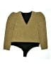 Express Gold Long Sleeve Top Size XL - photo 1