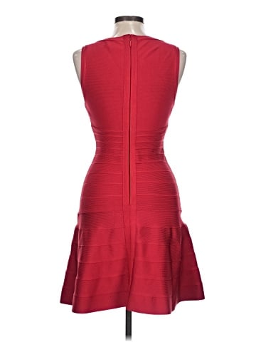 Herve Leger Fluted Bandage Mini Dress (view 2)