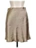 Babaton Metallic Tan Silver Formal Skirt Size 12 - photo 1