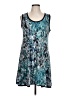 Unbranded Graphic Teal Casual Dress Size L - photo 1