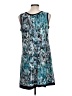 Unbranded Graphic Teal Casual Dress Size L - photo 2