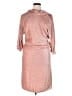 ASOS 100% Polyester Metallic Pink Cocktail Dress Size 36 - photo 1