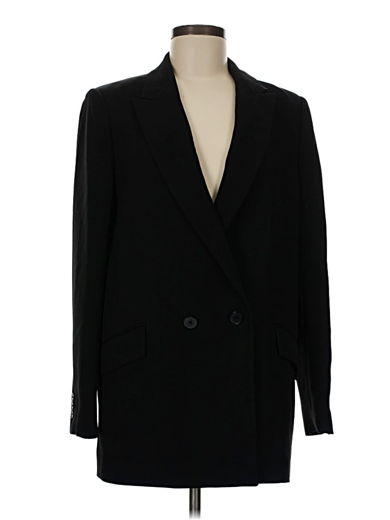 Pre-owned Babaton Blazer Jacket In Black