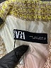 Zara Tweed Yellow Jacket Size S - photo 6