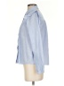 Express Blue Long Sleeve Blouse Size S - photo 5