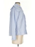 Express Blue Long Sleeve Blouse Size S - photo 4