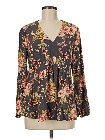 Torrid Long Sleeve Blouse (view 1)
