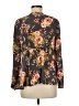 Torrid 100% Rayon Floral Gray Black Long Sleeve Blouse Size Med Plus (00) - photo 2