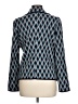 Pendleton 100% Cotton Print Blue Blazer Size Lg Petite - photo 2