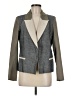 Laveer Chevron-herringbone Gray Blazer Size 8 - photo 1