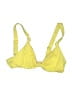 LA Hearts 100% Polyester Yellow Swimsuit Top Size XS - photo 1