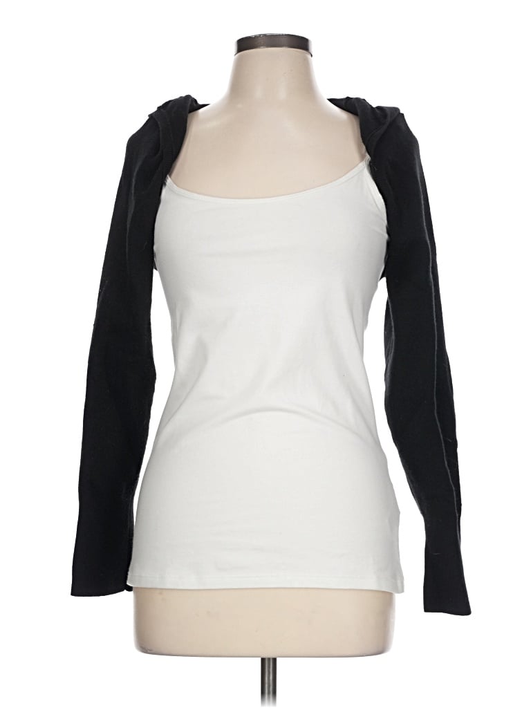 Pre-owned Wild Fable 3/4 Sleeve T-shirt In Ivory