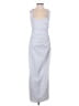Unbranded 100% Polyester Silver Casual Dress Size S - photo 1
