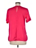 Liz Claiborne 100% Polyester Pink Short Sleeve Blouse Size M - photo 2
