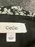 CeCe 100% Polyester Paisley Black Cocktail Dress Size S - photo 7