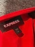 Express Solid Red Casual Skirt Size 8 - photo 4