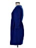Zara Basic Solid Blue Casual Dress Size M - photo 5
