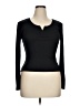 Love Streak Black Long Sleeve Top Size XL - photo 1
