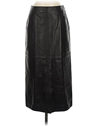 Armani Collezioni Leather Skirt (view 1)