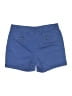 Dockers 100% Elastane Solid Blue Shorts Size 00 - photo 2