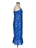 Express 100% Polyester Paisley Blue Cocktail Dress Size 3 - 4 - photo 4