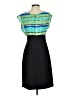 AB Studio 100% Polyester Color Block Black Cocktail Dress Size 2 - photo 2