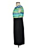 AB Studio 100% Polyester Color Block Black Cocktail Dress Size 2 - photo 5