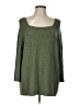 Chico's Green Pullover Sweater Size Lg (2) - photo 1