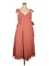 Hutch Orange Cocktail Dress Size 2X - photo 1
