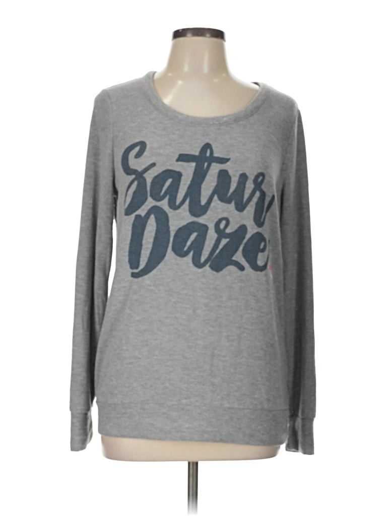 Pre-owned Chaser Sweatshirt In Gray