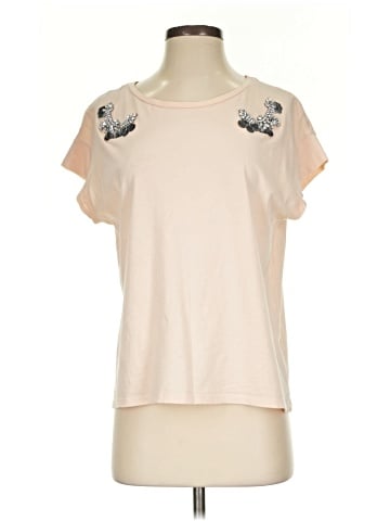 Zara W&B Collection Short Sleeve Top (view 1)