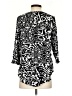 Valerie Stevens 100% Rayon Black 3/4 Sleeve Blouse Size S - photo 2