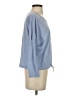 Eberjey Blue 3/4 Sleeve T-Shirt Size S - photo 4