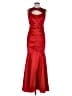 Xscape Red Cocktail Dress Size 8 - photo 1