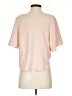 Madewell 100% Cotton Pink Texture &amp; Thread Flutter-Sleeve Top Size XXS - photo 2