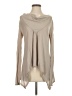 BCBGMAXAZRIA Tan Long Sleeve Blouse Size S - photo 1