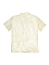 BP. Metallic Ivory Short Sleeve Button-Down Shirt Size S (kids) - photo 2