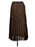 Max Studio 100% Polyester Animal Print Brown Casual Skirt Size L - photo 2